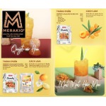 ANDROS PROFESSIONAL CHUNKY HẮC MAI BIỂN & MƠ TÚI 1KG (Chunky Sea Buckthorn Apricot 1kg )